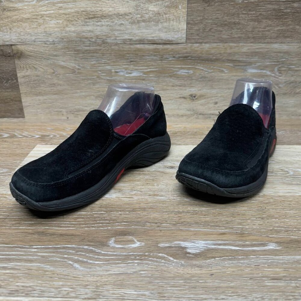 Merrell Treviso Moc Black Suede Slip On Shoe Women's Size 7